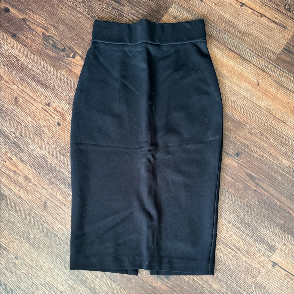 Antonio Melani Black Pencil Skirt
